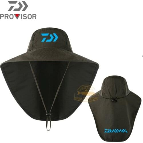 New 2021 DAIWA Fishing Cap Unise Outdoor Sports Sun Hat UV Protection Cap DAIWA Summer Fishing Cap