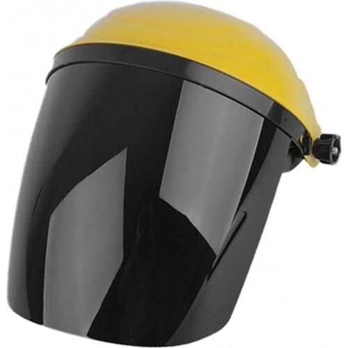 PC Plastic Portable Transparent Protective Welder Face Cover Welding Helmet Rotating Headgear Design