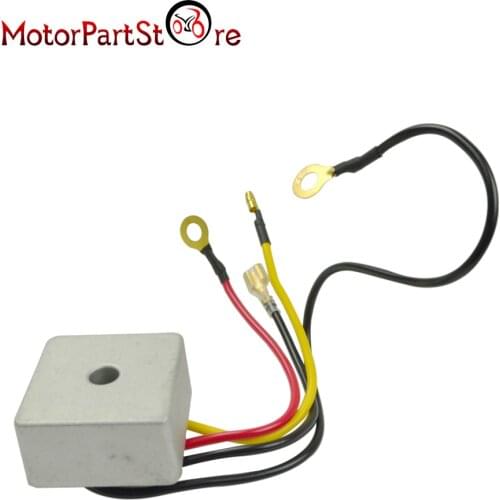 4 Wires Voltage Regulator Rectifier Motorcycle Boat Motor Mercury Voltage Regulator Rectifier for Club Car Gas DS 92-07 96-07