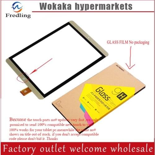 Tempered glass protector film New 10.1" inch PB97A2475 Touch Screen Digitizer Glass Touch Panel For onda V919 Air Tablet Sensor