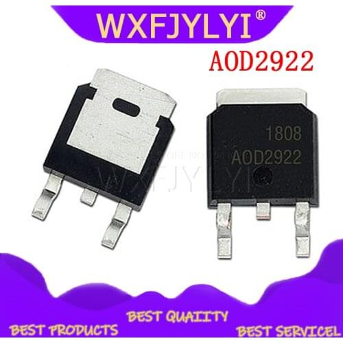 1PCS AOD2922 D2922 100V 5A TO-252 integrated circuit