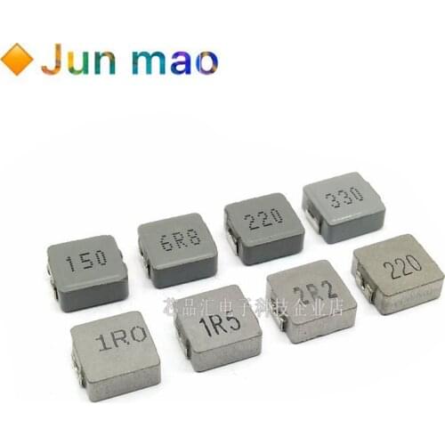 10pcsSMD Integral Forming Inductors 06030 0.33UH 0630 20A Word:R33 Large Current 7*7*3MM 1UH 2.2UH 3.3UH 4.7 6.8 10UH 15 22 33UH
