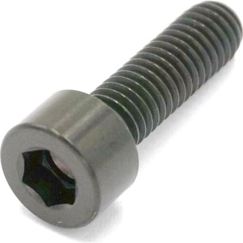 LOT 4 M6 x 20mm Black TC4 GR5 Titanium Alloy Allen Hex Screw Column Head Bolts For Bicycle