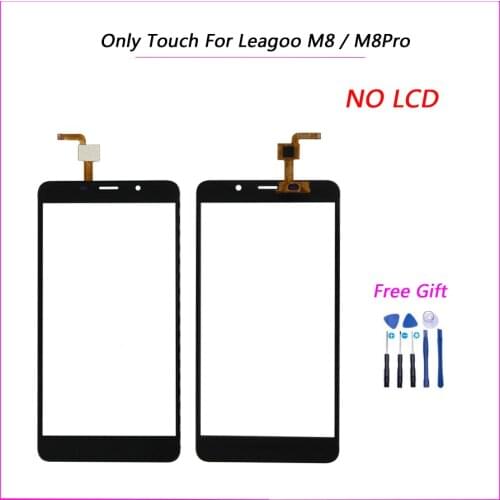 5.7" 100% Tested New For Leagoo M8 Touch Screen Glass Panel for Leagoo M8 Pro Touchscreen Replacement For Leagoo M8 Pro+T