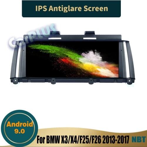 Android 9.0 4G Ram car dvd player auto audio for BMW x3/x4/f25/f26 NBT system gps radio car navigation auto multimedia