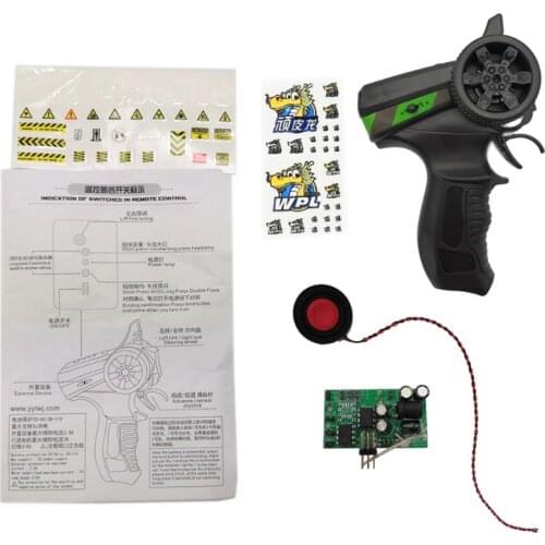 High Quality New WPL 4WD 6WD RC Car Remote Control Engine Sound System Receiver Board Kit Parts