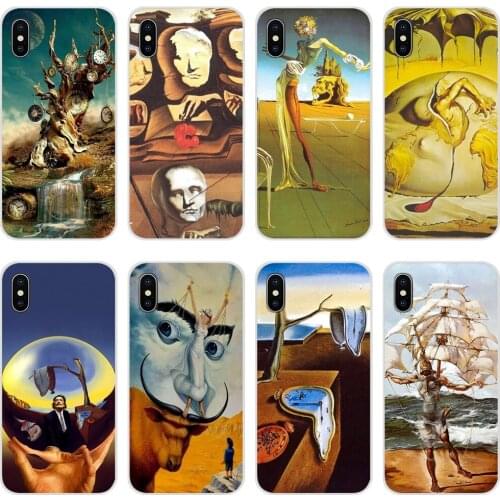 For Samsung Galaxy Note 8 9 10 20 S7 Edge S8 S9 S10E S20 Lite Plus Ultra Accessories Phone Shell Covers Salvador Dali