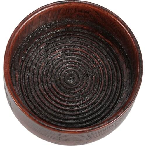 High Quality Wooden Shaving Brush Bowl High Quality Shaving Mug Shave Cream Soap Cup Portable Male Face Cleaning Soap Bowl