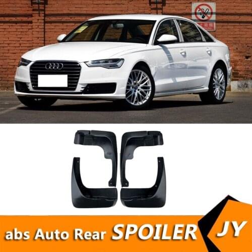 For Audi A6 2016-2017 Mudflaps Splash Guards Front With the color and rear Mud Flap Mudguards Fender Modified special