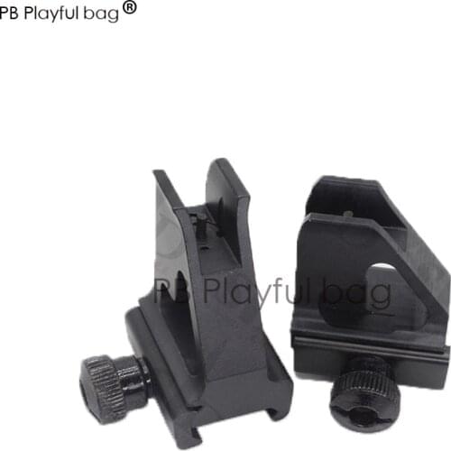 Outdoor sports tactics DIY gel gun jinminmg9 556 black bull SL fish bone triangle aiming quick disassembly refit parts QD23