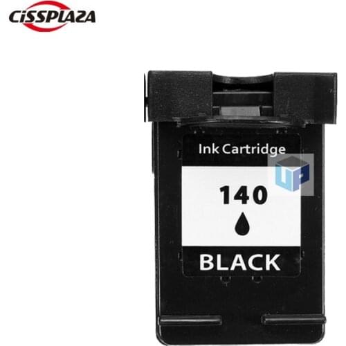 CISSPLAZA compatible For HP 140 Black Ink Cartridge for DeskJet D5360 D5363 D4260 D4263 D4363 OfficeJet J6413 J5783 C4275 C4283