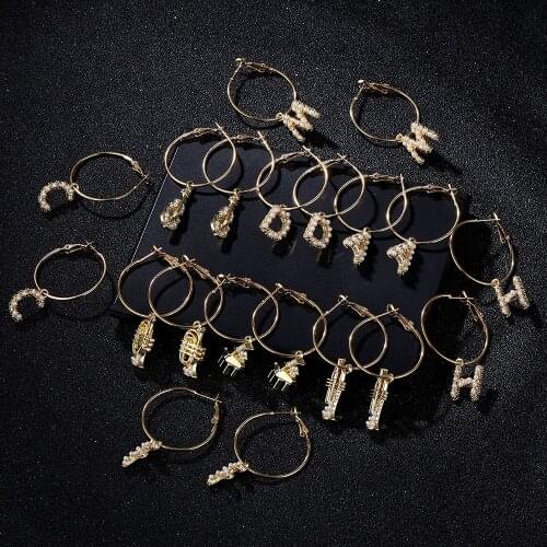 KINFOLK Fashion Simple Gold Dangle Earrings For Women Statement Vintage Drop Earring Studs Earings Geometric Trendy 2020