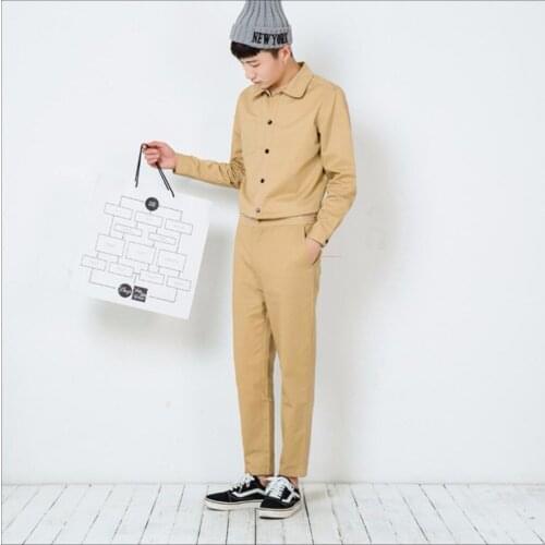 Hot 2020 Spring New Arrival Men Jumpsuit Set Casual Pants Shirt The Disassemblability Bodysuit Clothing Hairstylist Overalls
