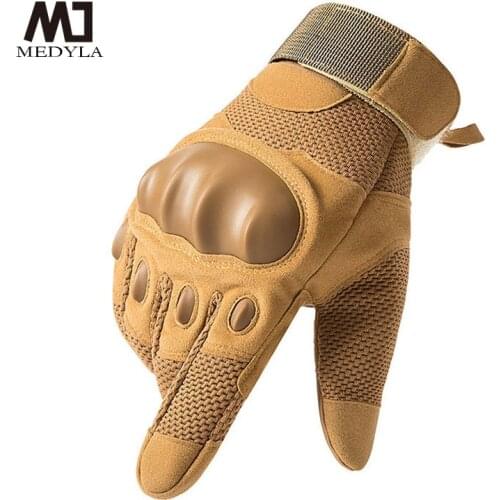 MEDYLA Touchscreen Motorcycle Full Finger Gloves Protective Gear Racing Pit Bike Riding Motorbike Moto Motocross Z7