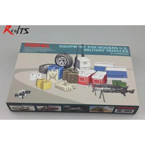 Meng Model 1/35 SPS-014 EQUIPMENT FOR MODERN U.S. MILITARY VEHICLES plastic model kit