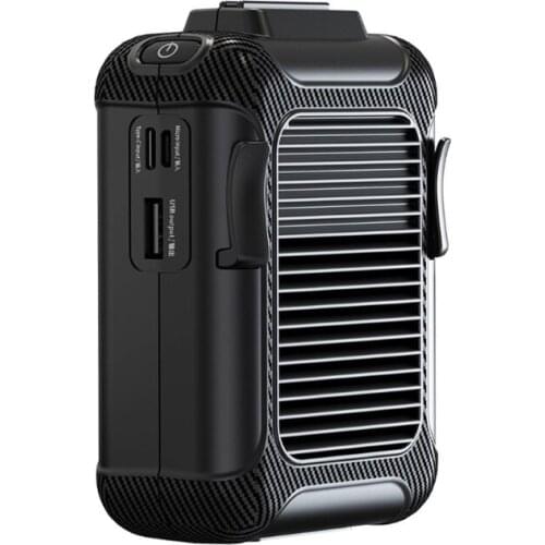 Multifunction Wearable Clip Fan Rechargeable 6000mAh Large Capacity N0PF