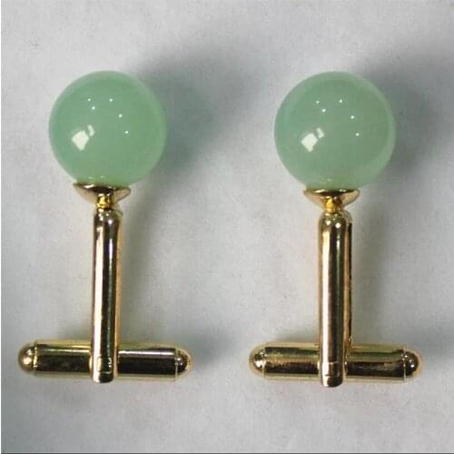 Fashionable metal plated 12mm Dongling stone cuffs