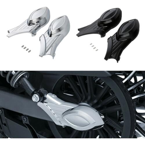 Motorcycle Rear Swingarm Axle Bolt Cover For Indian Scout Models 2015-2016 Sixty Chrome/Black