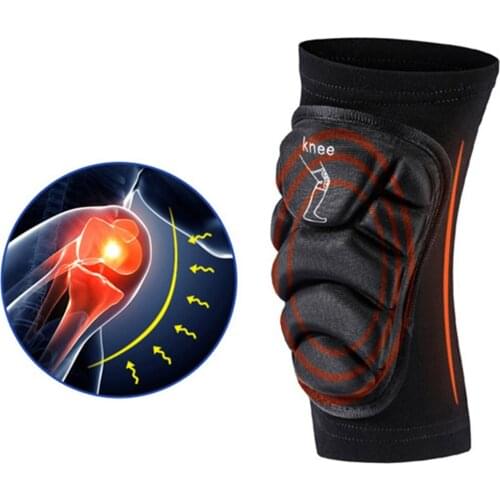 Outdoor Sports Protection For Snowboard Skiing Skating Soft Knee Pads Off-road Riding Roller Skating Protection Knee Pads