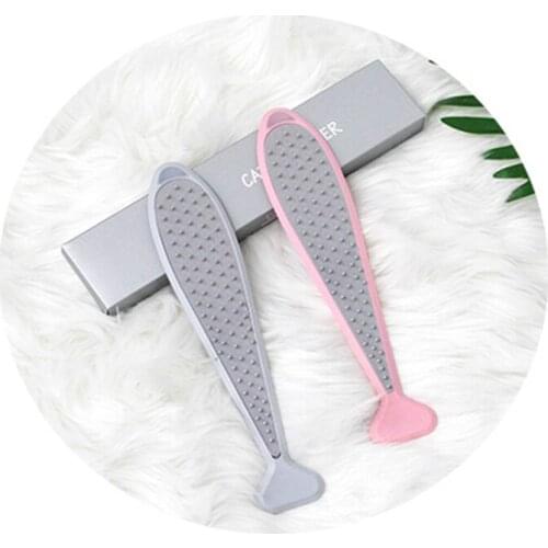 1pc Cat Tongue Shape Pet Comb Brush Cat Massage Comb Pet Cat Slicker Brush Grooming Comb Cat Cleaning Supplies For Home Travel