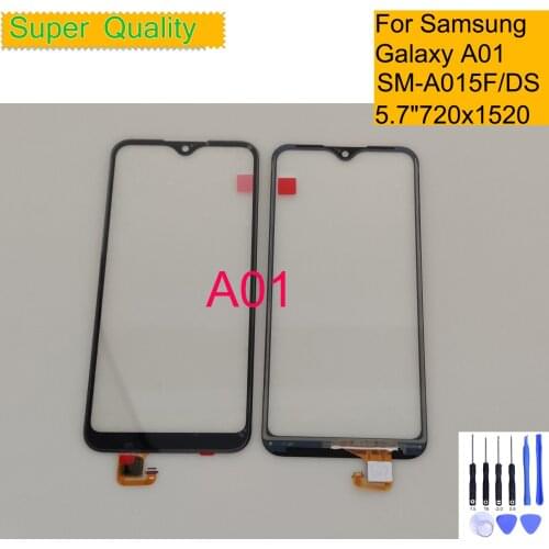 Replacement For Samsung Galaxy A01 2019 Touch Screen Digitizer Panel Sensor A01 A015 SM-A015F/DS SM-A015G/DS Front Outer Glass