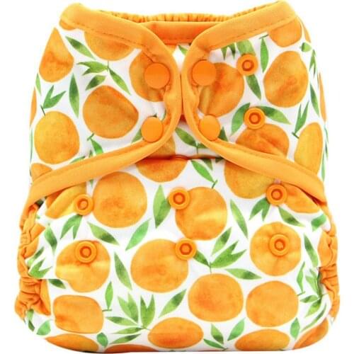 1 Piece Convenient And Durable Breathable Waterproof Diaper Washable Adjustable Baby Diaper Cover Baby Products Random Color