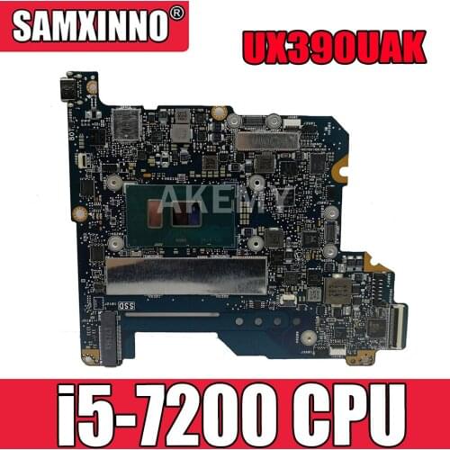 UX390UAK i5-7200CPU Mainboard REV1.2 For Asus UX390 UX390U UX390UA UX390UAK Laptop motherboard UX390UAK Motherboard Test OK