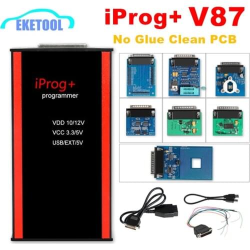 V86 iPROG+ Iprog Pro Programmer Support 2019 Year 3in1 IMMO Airbag Reset Replace Carprog Digiprog Tango