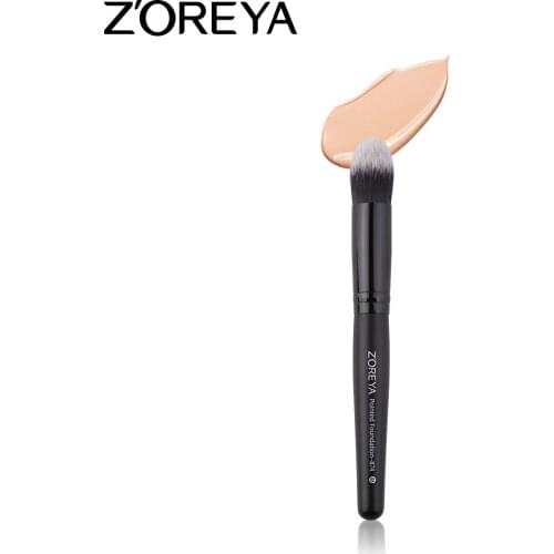 ZOREYA Export Europe And America Market Classic Black Hot Sales Makeup Brush Powder Foundation Brush BB Cream Brush