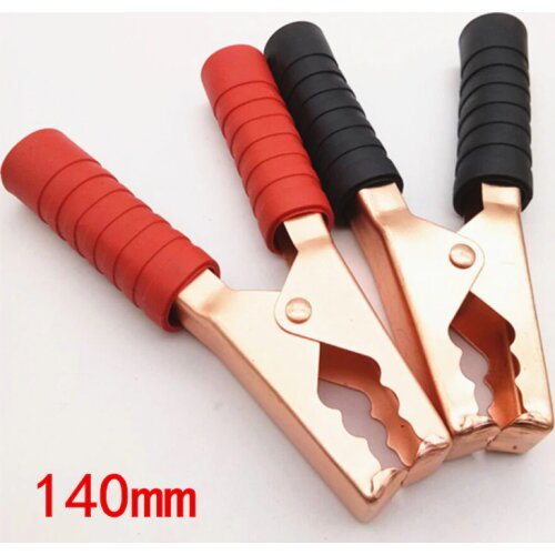 1 pcs 200A 140mm Large alligator clip Car Caravan Van Inverter Battery Test Lead Crocodile Clips
