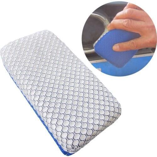 1Pc Car Home Wash Sponge Large Cleaning Honeycomb Car Thick Sponge Block Car Supplies Auto Wash Tools Absorbent Cleaning Pad