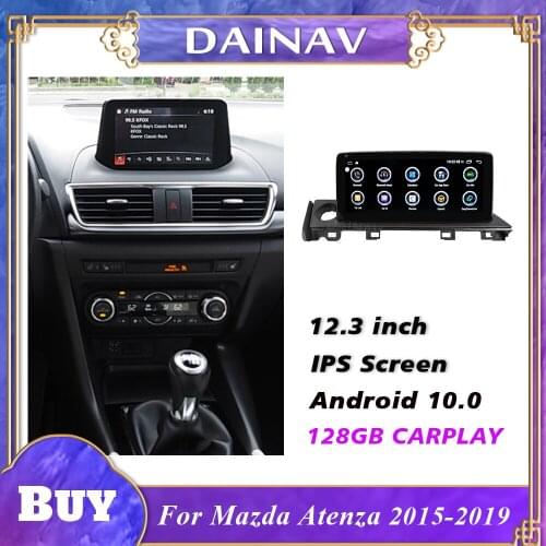 128GB Android 10.0 Car Autoradio Player For Mazda 3 Axela Car Radio 2 Din Multimedia DVD Player GPS Navigation