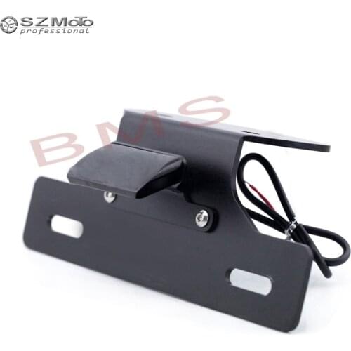 Motorcycle Tail Tidy Fender Eliminator Registration License Plate Holder frame LED Light For SUZUKI GSXR750 GSXR600 GSXR 11-15
