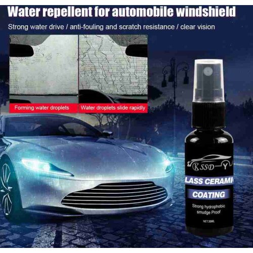 Glass car hydrophobic coating agent rainproof agent rearview rain repellent windshield anti-rain waterproof agent