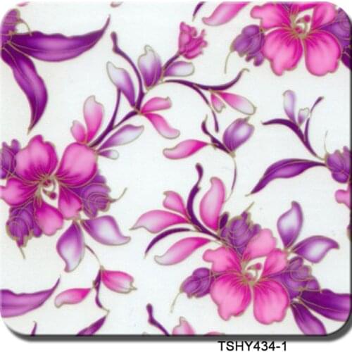 Free shipping 0.5mX2m flower hydrographic water transfer printing film CSHY434-1 hydrographic-film-transfer