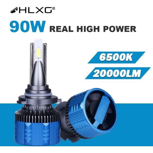H7 led bulbs Canbus H4 H1 H8 H11 HB3 9005 HB4 9006 Led Headlights Mini 90W 20000LM Car Light Bulbs Automobiles Auto Lamp 6500K