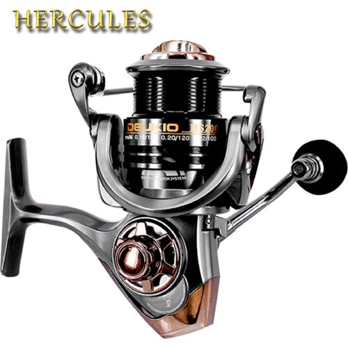 Hercules 5+1 BB 6.7:1/7.1:1 Metal Spinning Fishing Reel Fly Wheel For Fresh/Salt Water Sea Fishing Spinning Reel Carp Fishing