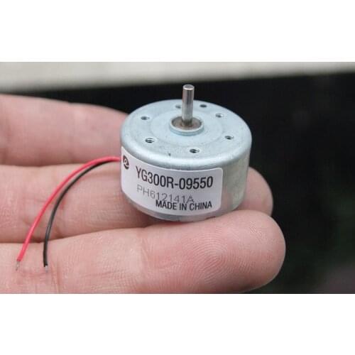 YG300R 300 solar motor toy model DIY small fan 1.5-6V mute