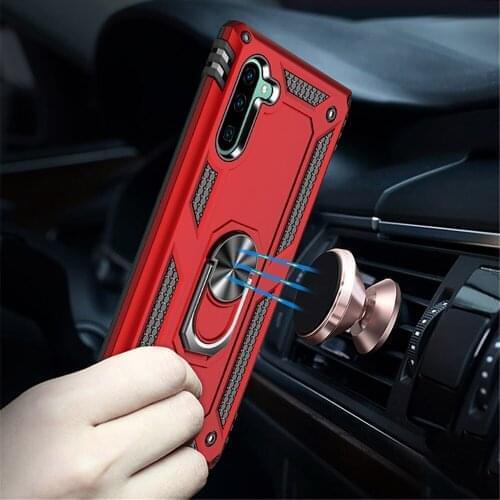 Metal Magnetic Ring Case For Samsung Galaxy S20 Ultra Note 10 Plus S10 5G S10E S9 Note10 Case Armor Shield Shockproof Back Cover