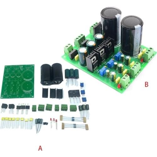 P82F Multi-channel Adjustable Rectifier Filter Dual Power Supply Board LM317 LM337 kit DIY Stabilized Precision Filter Board