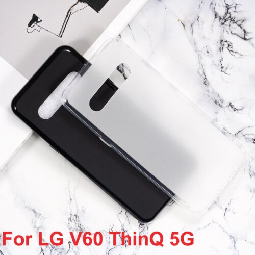 For LG V60 ThinQ 5G Silicon Case Soft TPU Mobile Phone Back Case Cover For LG V60 ThinQ 5G Funda Capa Protective Cover Coque