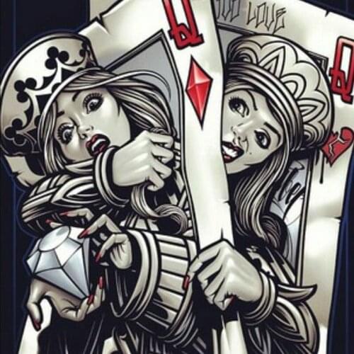 New Handicraft Solitaire Character Icon 5D Diy Diamond Painting Cross Stitch Diamond Embroidery Mosaic European Home Decor