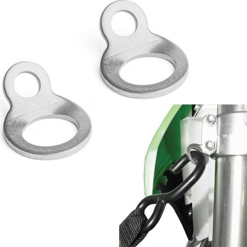 New Dirt Bike Tie Down Strap Ring System Kits Anchor Point Tie Down Kit Release Hook Tie Down Anchor 2Packs Transport fixed tool
