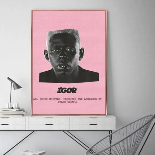 Tyler The Creator Igor Posters and Prints Rap Music Album Stars Canvas Painting Wall Art Picture for Living Room Cuadros