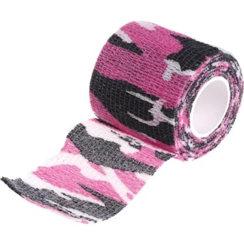 Tattoo Self-adhesive Non-woven Elastic Sport Tape Bandage Grip Tube Cover Wrap C1FF