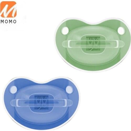Pacifier Wide-Caliber Silicone Glue 0-12 Months Old Newborn Baby Super Soft Sleep Baby Bottle Accessories