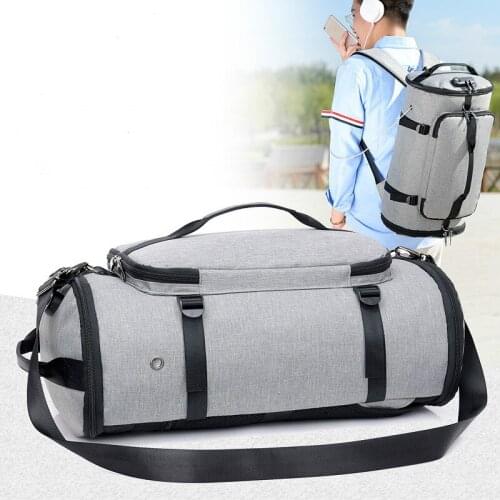 Fitness Training Bag Nylon Gym Bag Men Shoes Travel Backpack Sport Bag Backpack Multifunction Tote Gym Bags For Shoes Storage