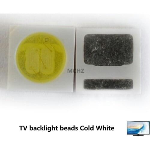 200pcs EVERLIGHT Lextar AOT LED Backlight High Power LED 2W 3030 6V-6.8v Cool white 230LM TV Application 3030 smd led diode