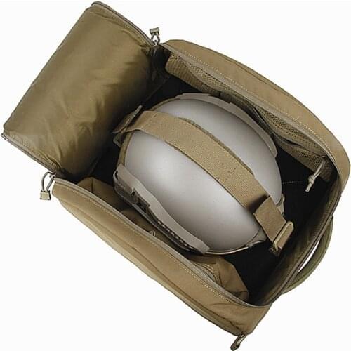 2019 TMC Helmet Hut Multicam Tactical Storage Bag 500D Helmet Carrier Package for Load Various Size Helmets & Gear Free Shipping
