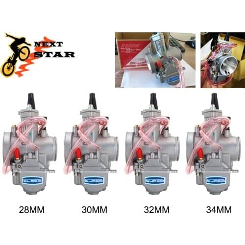 Universal For KOSO PWK 28 30 32 34 2T 4T For Keihin Mikuni Carburetor Carburador With Power Jet For Yamaha Suzuki Honda 75-250cc